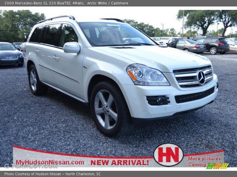 Arctic White / Cashmere 2009 Mercedes-Benz GL 320 BlueTEC 4Matic