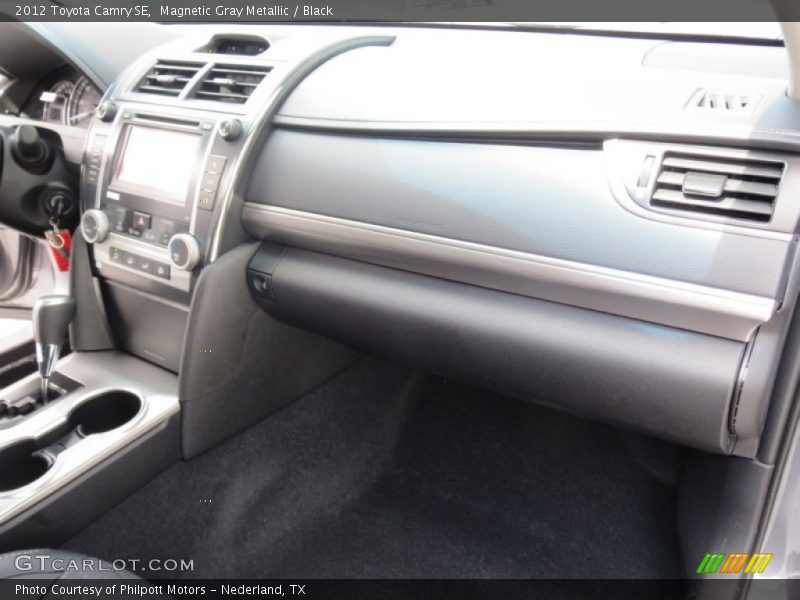 Magnetic Gray Metallic / Black 2012 Toyota Camry SE