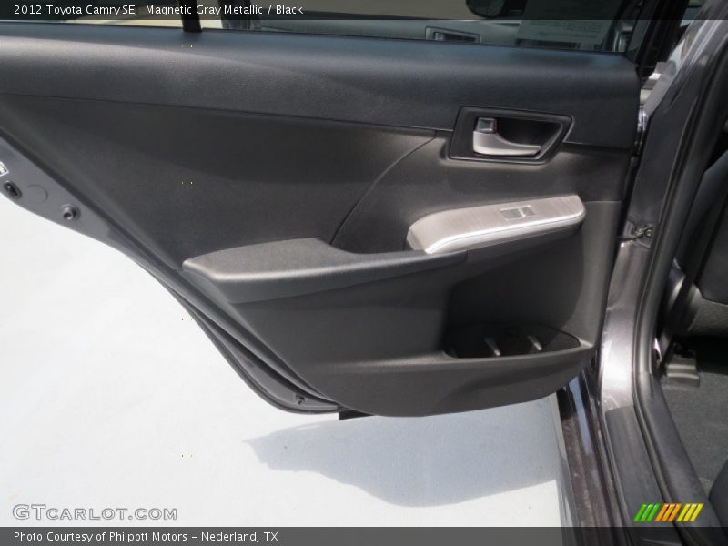Magnetic Gray Metallic / Black 2012 Toyota Camry SE