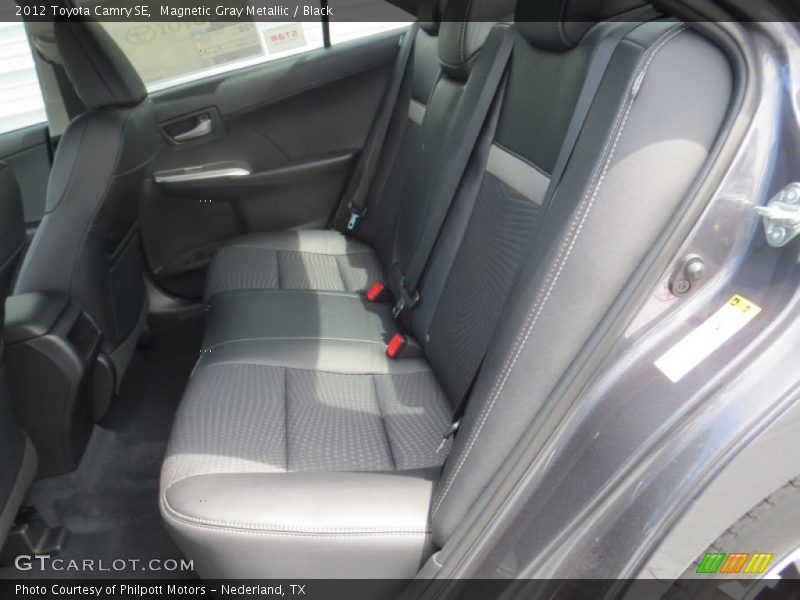 Magnetic Gray Metallic / Black 2012 Toyota Camry SE