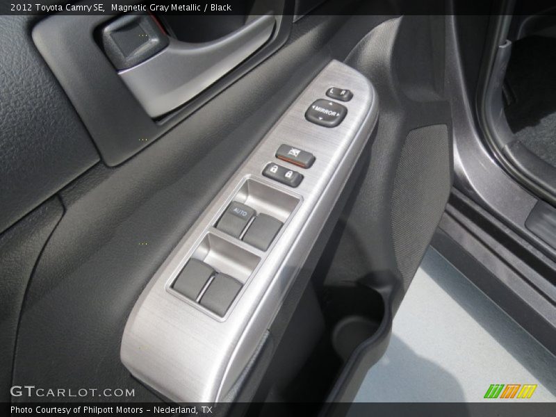 Magnetic Gray Metallic / Black 2012 Toyota Camry SE