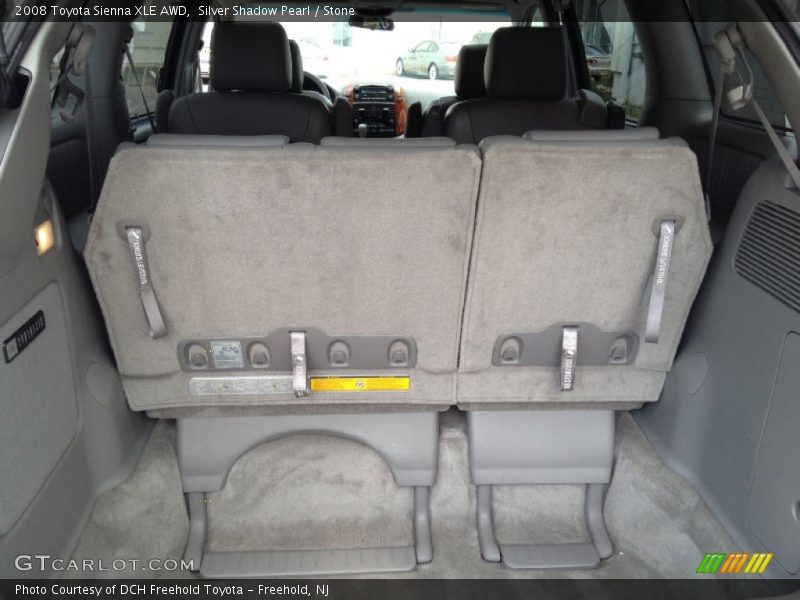 Silver Shadow Pearl / Stone 2008 Toyota Sienna XLE AWD