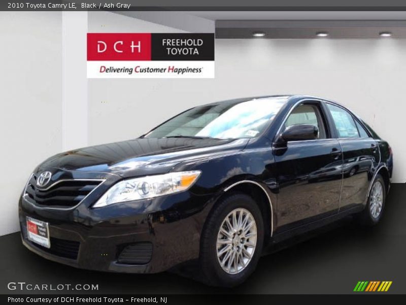 Black / Ash Gray 2010 Toyota Camry LE