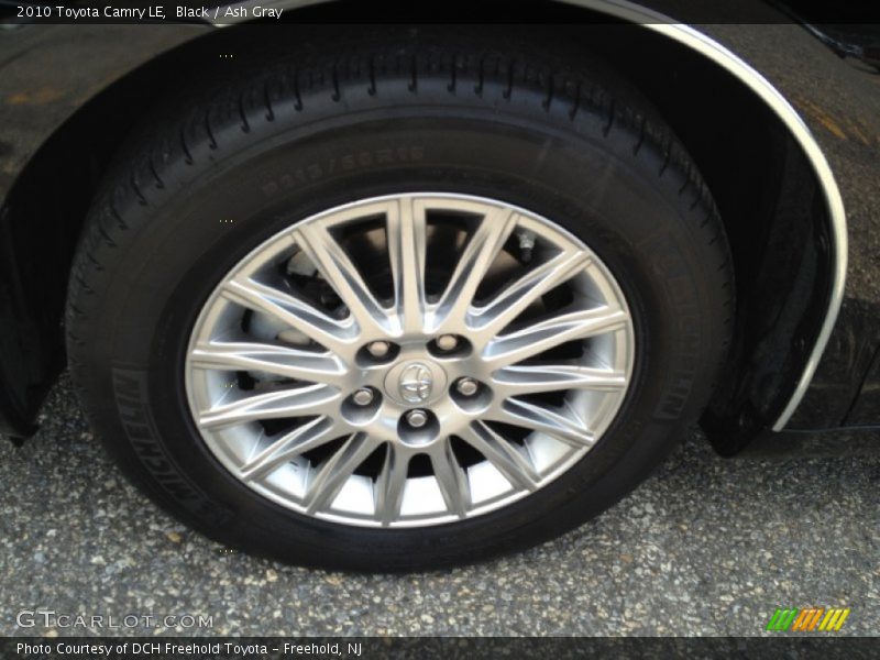 Black / Ash Gray 2010 Toyota Camry LE