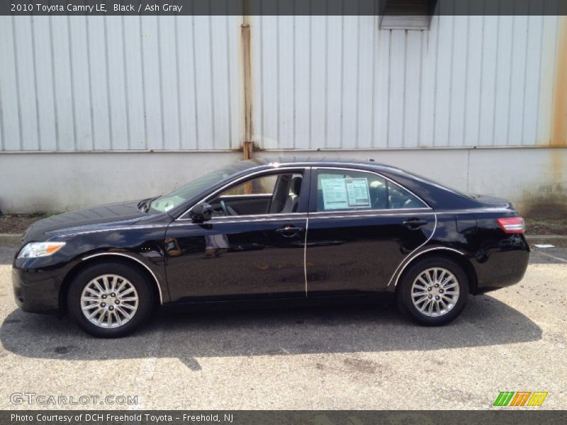 Black / Ash Gray 2010 Toyota Camry LE