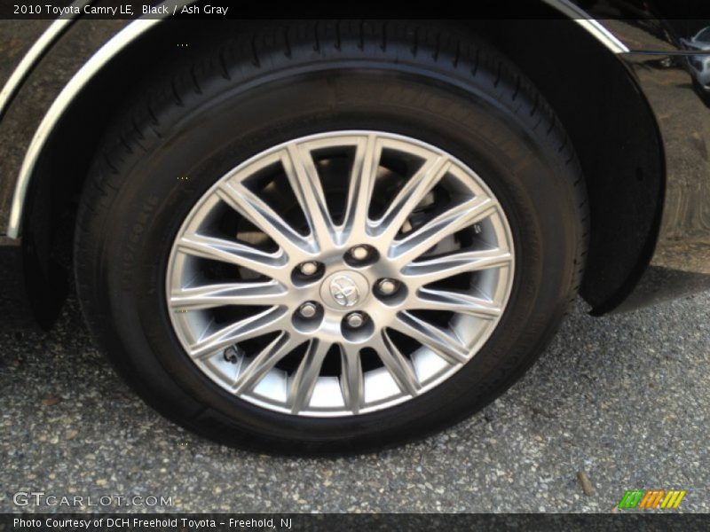 Black / Ash Gray 2010 Toyota Camry LE