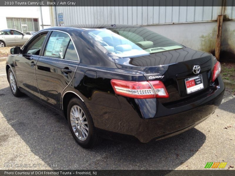 Black / Ash Gray 2010 Toyota Camry LE