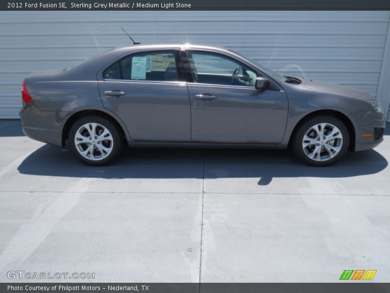 Sterling Grey Metallic / Medium Light Stone 2012 Ford Fusion SE