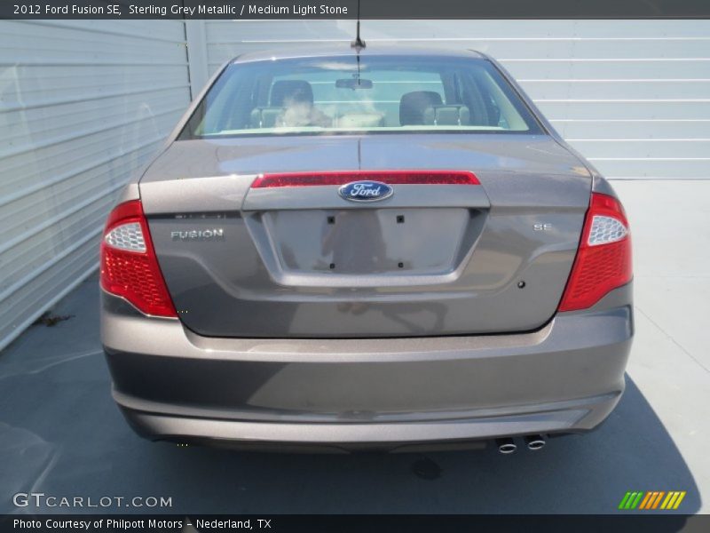 Sterling Grey Metallic / Medium Light Stone 2012 Ford Fusion SE