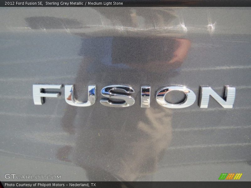 Sterling Grey Metallic / Medium Light Stone 2012 Ford Fusion SE