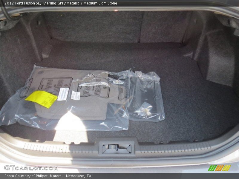 Sterling Grey Metallic / Medium Light Stone 2012 Ford Fusion SE