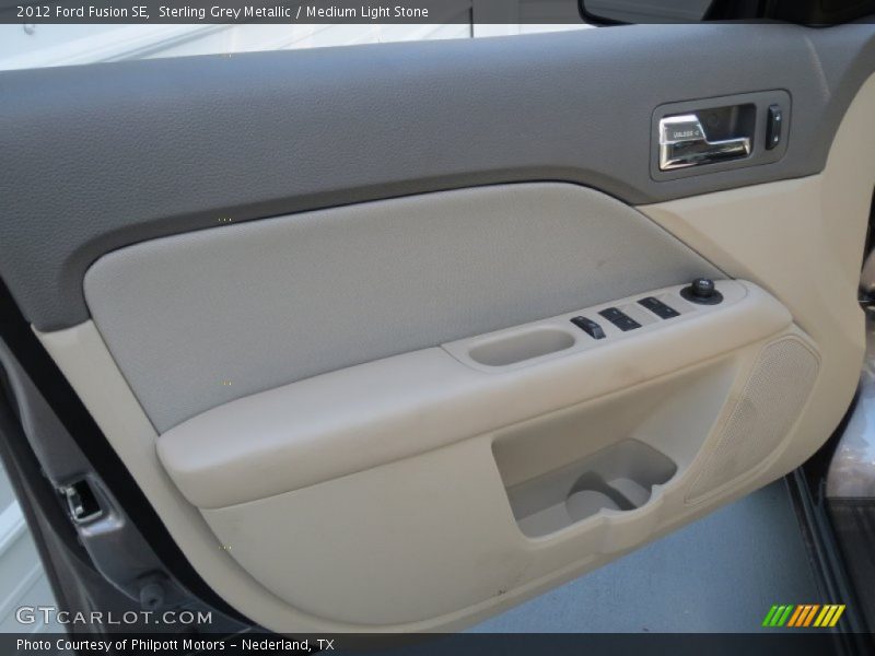 Sterling Grey Metallic / Medium Light Stone 2012 Ford Fusion SE