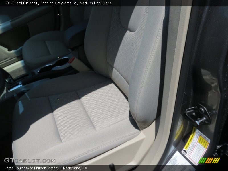 Sterling Grey Metallic / Medium Light Stone 2012 Ford Fusion SE