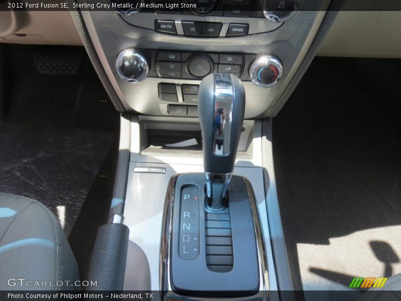 Sterling Grey Metallic / Medium Light Stone 2012 Ford Fusion SE