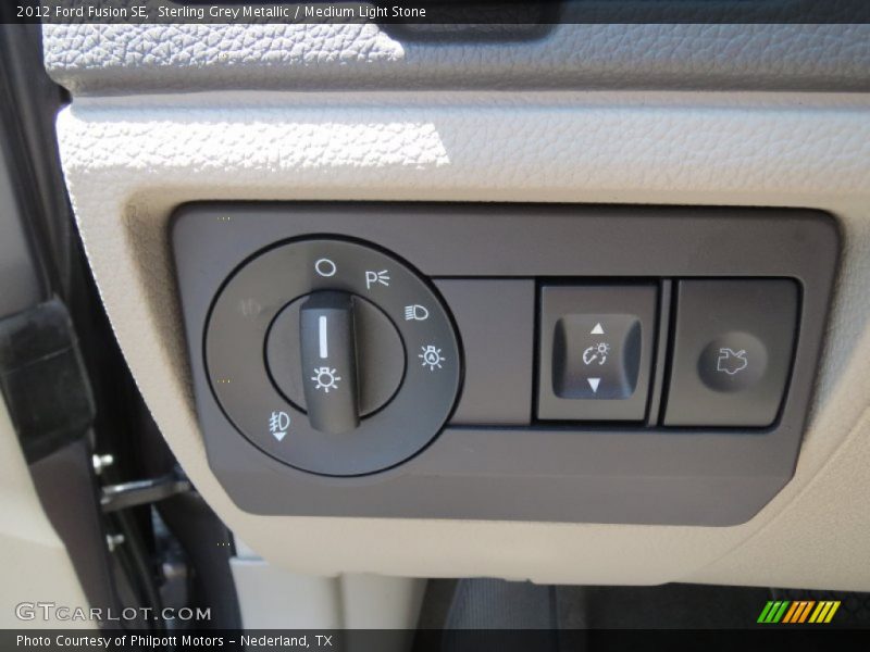 Sterling Grey Metallic / Medium Light Stone 2012 Ford Fusion SE