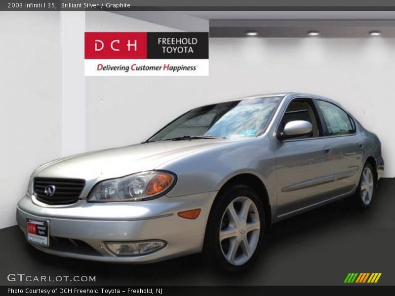 Brilliant Silver / Graphite 2003 Infiniti I 35