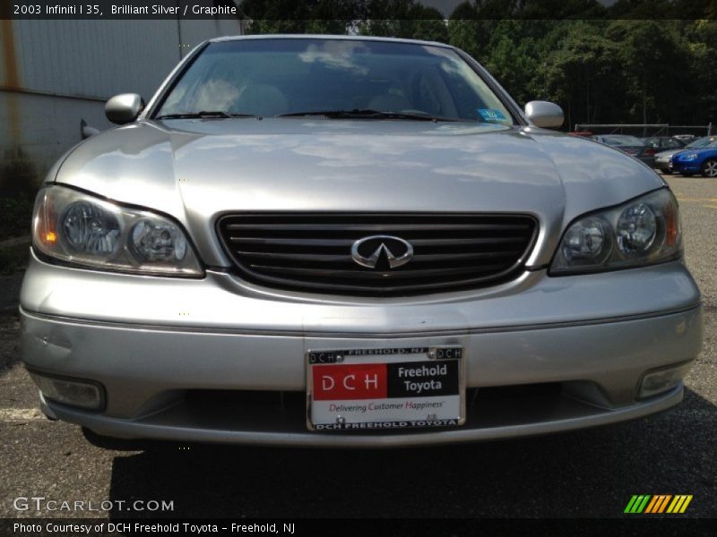Brilliant Silver / Graphite 2003 Infiniti I 35