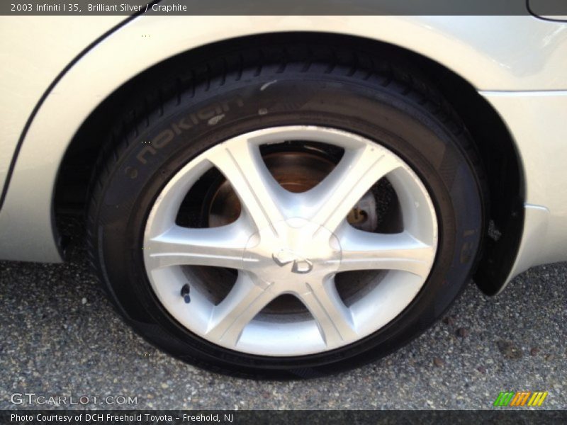 Brilliant Silver / Graphite 2003 Infiniti I 35