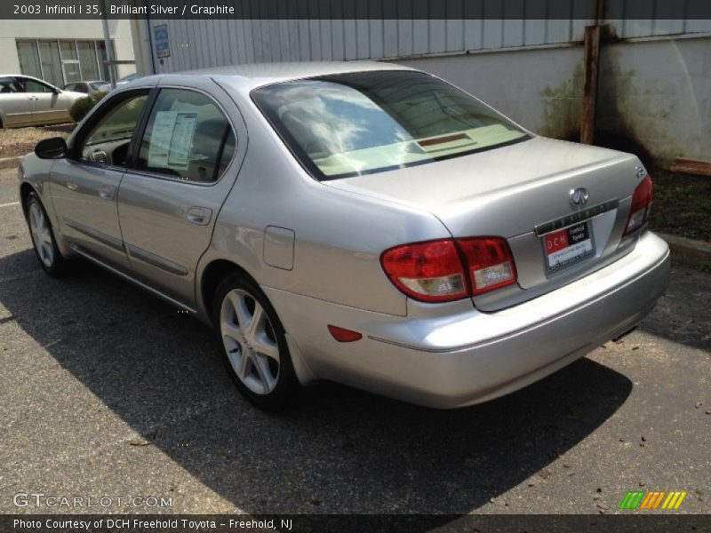 Brilliant Silver / Graphite 2003 Infiniti I 35