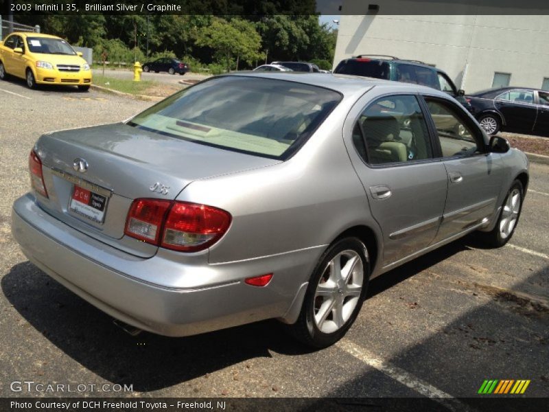 Brilliant Silver / Graphite 2003 Infiniti I 35