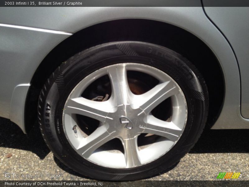 Brilliant Silver / Graphite 2003 Infiniti I 35