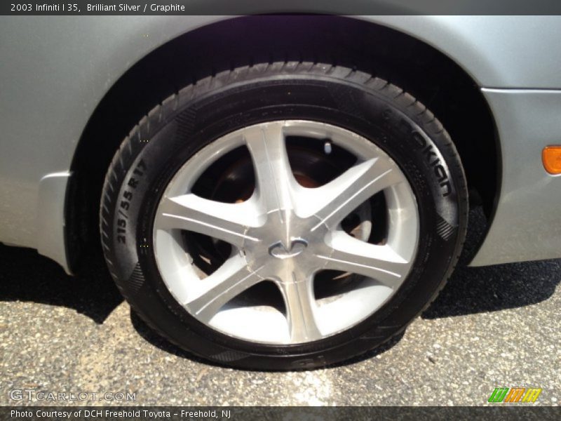 Brilliant Silver / Graphite 2003 Infiniti I 35