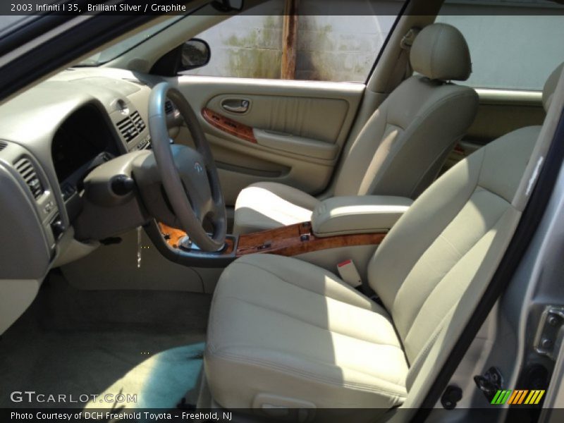 Brilliant Silver / Graphite 2003 Infiniti I 35