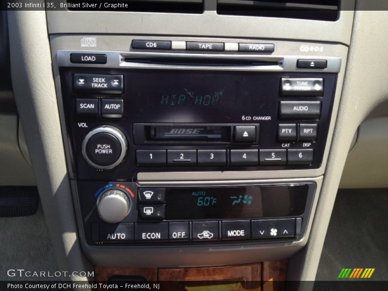 Brilliant Silver / Graphite 2003 Infiniti I 35