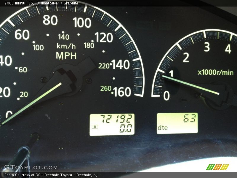 Brilliant Silver / Graphite 2003 Infiniti I 35