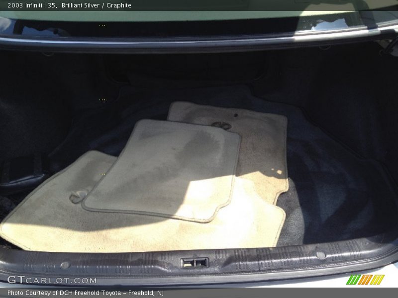 Brilliant Silver / Graphite 2003 Infiniti I 35