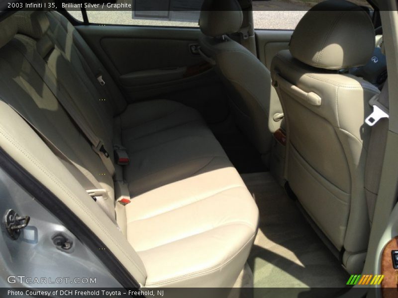 Brilliant Silver / Graphite 2003 Infiniti I 35