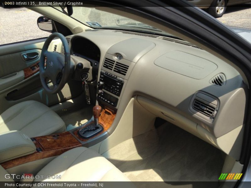 Brilliant Silver / Graphite 2003 Infiniti I 35