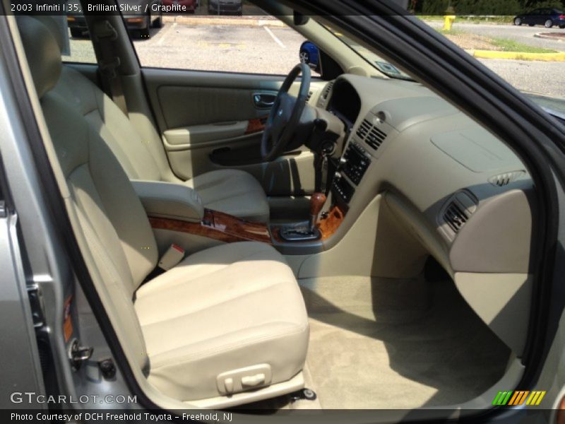 Brilliant Silver / Graphite 2003 Infiniti I 35