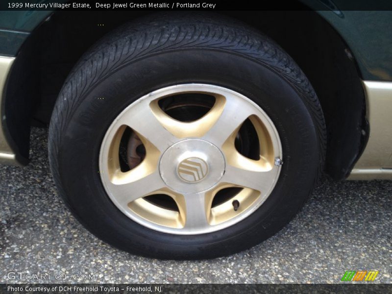 Deep Jewel Green Metallic / Portland Grey 1999 Mercury Villager Estate