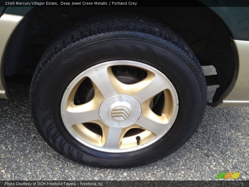 Deep Jewel Green Metallic / Portland Grey 1999 Mercury Villager Estate