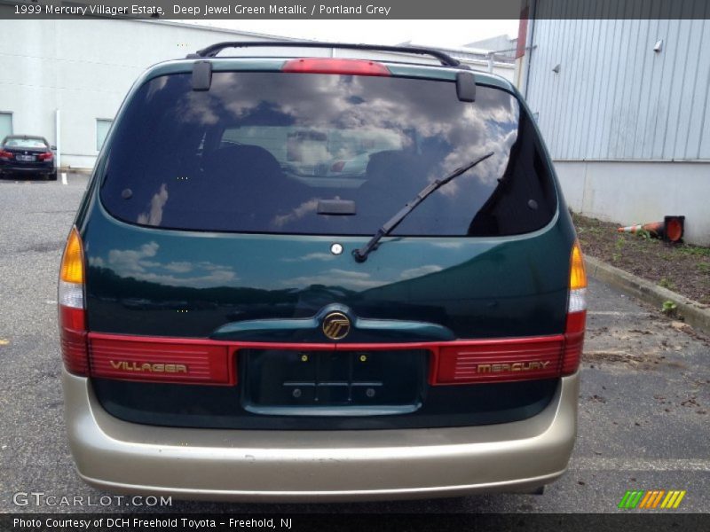 Deep Jewel Green Metallic / Portland Grey 1999 Mercury Villager Estate