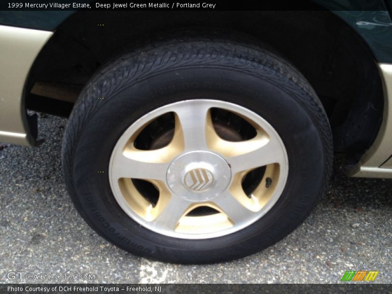 Deep Jewel Green Metallic / Portland Grey 1999 Mercury Villager Estate