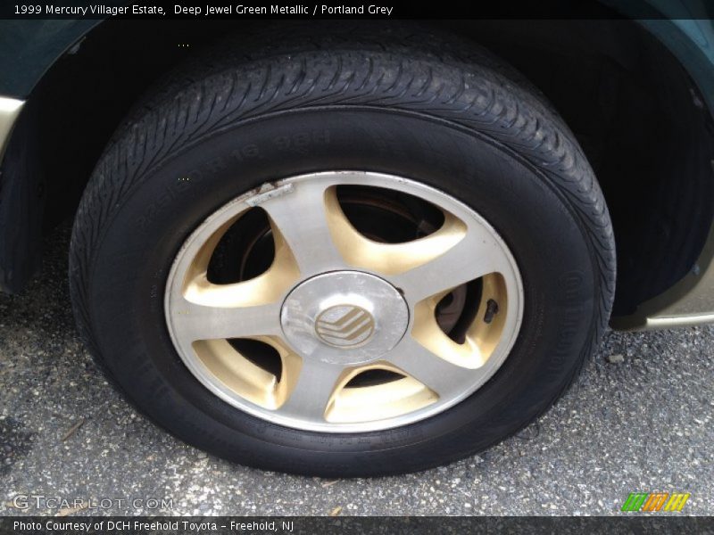 Deep Jewel Green Metallic / Portland Grey 1999 Mercury Villager Estate