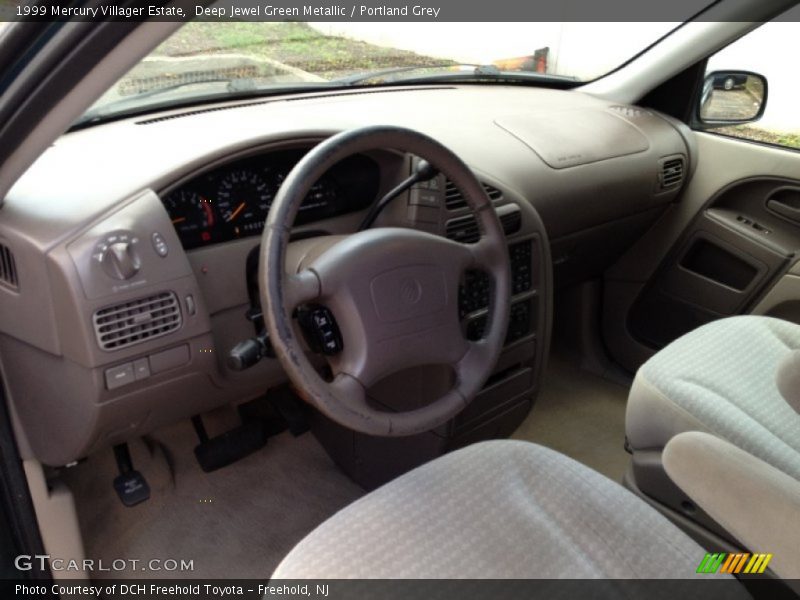 Deep Jewel Green Metallic / Portland Grey 1999 Mercury Villager Estate