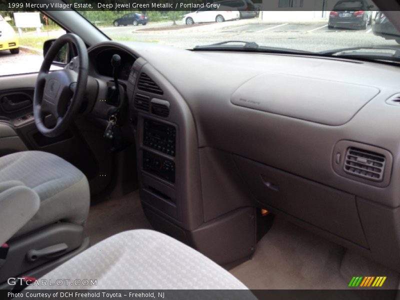 Deep Jewel Green Metallic / Portland Grey 1999 Mercury Villager Estate