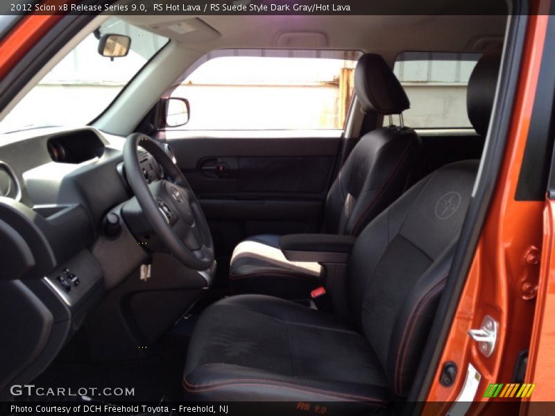 RS Hot Lava / RS Suede Style Dark Gray/Hot Lava 2012 Scion xB Release Series 9.0