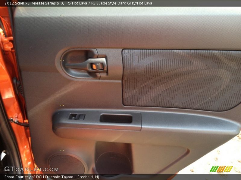 RS Hot Lava / RS Suede Style Dark Gray/Hot Lava 2012 Scion xB Release Series 9.0