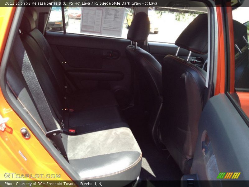 RS Hot Lava / RS Suede Style Dark Gray/Hot Lava 2012 Scion xB Release Series 9.0
