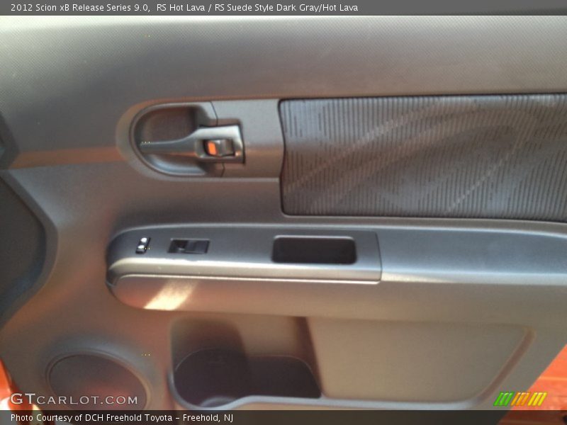 RS Hot Lava / RS Suede Style Dark Gray/Hot Lava 2012 Scion xB Release Series 9.0