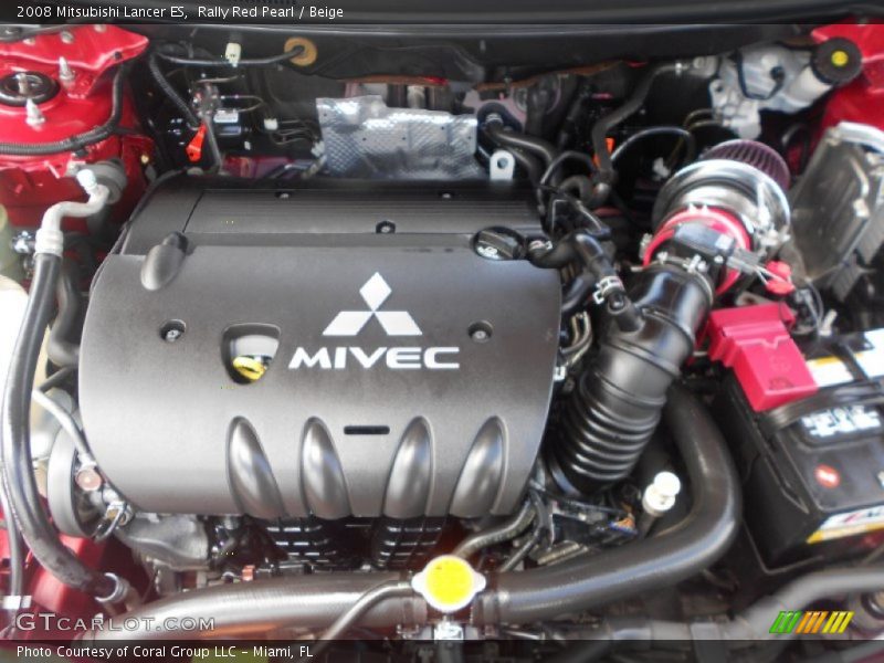  2008 Lancer ES Engine - 2.0L DOHC 16V MIVEC Inline 4 Cylinder