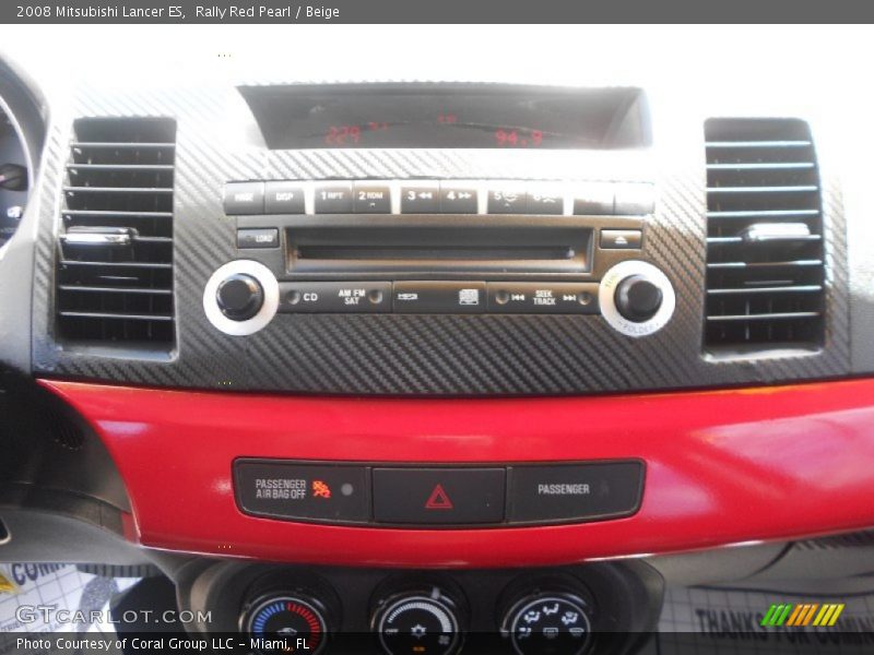 Audio System of 2008 Lancer ES