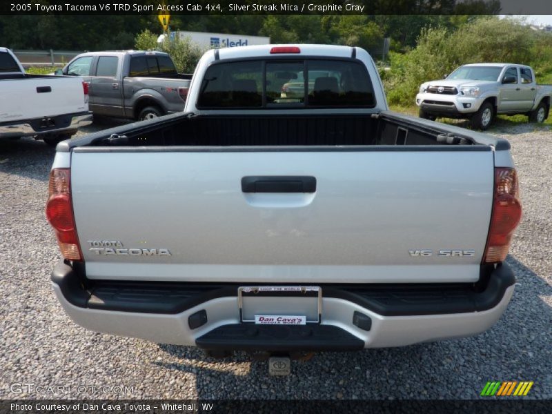 Silver Streak Mica / Graphite Gray 2005 Toyota Tacoma V6 TRD Sport Access Cab 4x4