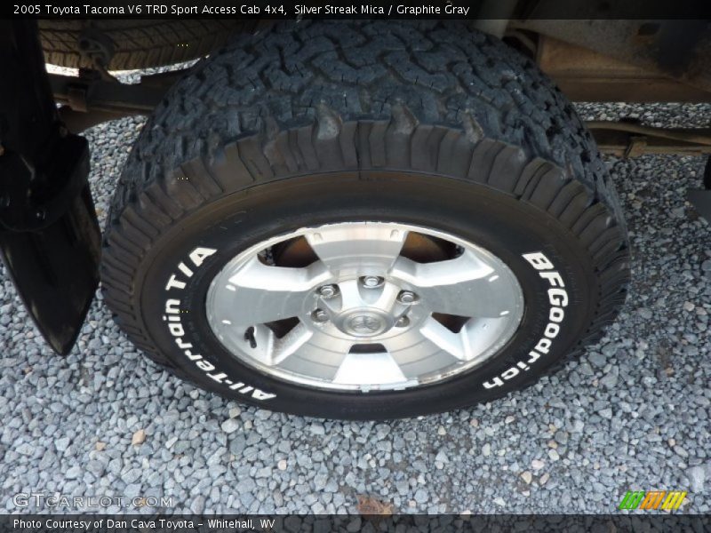 Silver Streak Mica / Graphite Gray 2005 Toyota Tacoma V6 TRD Sport Access Cab 4x4