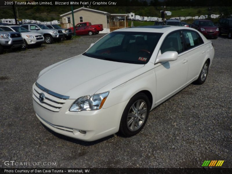 Blizzard White Pearl / Graphite Gray 2005 Toyota Avalon Limited