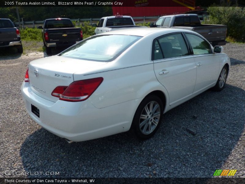 Blizzard White Pearl / Graphite Gray 2005 Toyota Avalon Limited